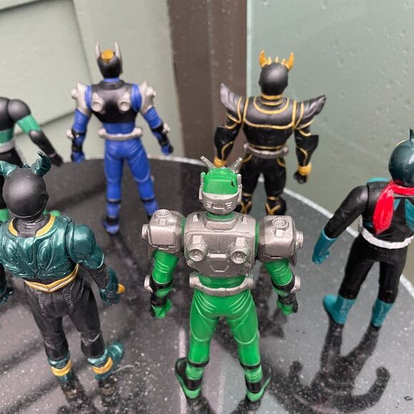 Vtg Bandai Kamen Rider Action Figure Bundle 9 Early 2000's - Picture 9 of 9